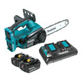 Chainsaws | Makita XCU02PT 18V X2 LXT Lithium-Ion 12 in. Chainsaw Kit with 2 Batteries (5 Ah) image number 0