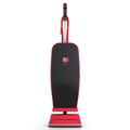 Vacuums | Hoover Commercial CH50300 Task Vac Soft Bag Lightweight Upright with 12 in. Cleaning Path - Black/Red image number 0