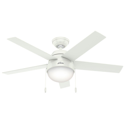 Ceiling Fans | Hunter 59266 46 in. Anslee White Ceiling Fan image number 0