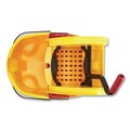 Mop Buckets | Rubbermaid Commercial FG757788YEL WaveBrake 35 qt Plastic Down-Press 2.0 Bucket/Wringer Combos - Yellow image number 1