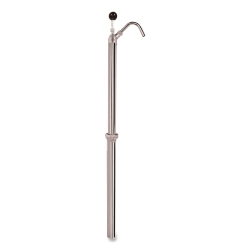 Percentage Off | Boardwalk BWK00422EA 22 oz. Pump Steel 42.5 in. Tall Bottle Pump - Chrome image number 0