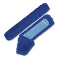 Mops | Gritt Commercial GRI18260 60 in. x 5 in. Microfiber Looped Dust Mop Pad Head - Blue image number 6
