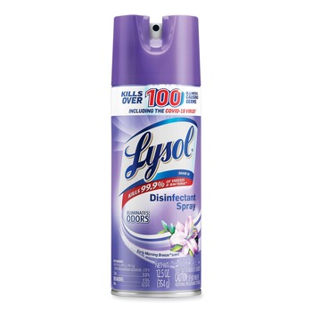 LYSOL Brand 12.5 oz. Aerosol Spray Disinfectant Spray - Early Morning Breeze