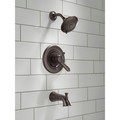 Fixtures | Delta T17438-RB Lahara Monitor 17 Series Tub and Shower Trim - Venetian Bronze image number 1