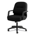 Office & Office Supplies | HON H2092.H.CU10.T 17 in. - 21 in. Seat Height Pillow-Soft 2090 Series Managerial Mid-Back Swivel/Tilt Chair Supports Up to 300 lbs. - Black image number 2