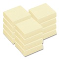 Office Jansan | Highland 6549 3 in. x 3 in. Self-Stick Notes - Yellow (12 Pads/Pack) image number 3