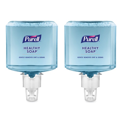 All-Purpose Cleaners | PURELL 5077-02 HEALTHY SOAP 1,200 mL Foam Refill for ES4 Dispensers - Cranberry Scent (2/Carton) image number 0