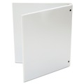 Office Jansan | Universal UNV20952 3 Ring 0.5 in. Capacity Economy Round Ring View Binder - White image number 7