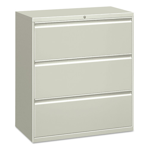 Alera ALELF3041LG Three-Drawer Lateral File Cabinet - Light Gray image number 0