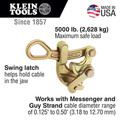 Wire & Conduit Tools | Klein Tools 1604-20L Haven Grip with Latch image number 3