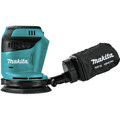 Random Orbital Sanders | Makita XOB01Z-BL1840BDC2 18V LXT Lithium-Ion 5 in. Cordless Random Orbit Sander and 2 Batteries with Rapid Optimum Charger Bundle (4 Ah) image number 5