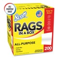 New Year New Savings! Save $25 off $150 | Scott 75260 12 in. x 9 in. POP-UP Rags in a Box - White (200/Box) image number 2