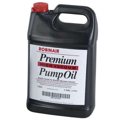 Lubricants and Cleaners | Robinair 13204 1 Gal. Premium High Vacuum Pump Oil image number 0