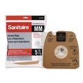 Bags and Filters | Sanitaire 63253A Style MM Disposable Dust Bags with Allergen Filter for SC3683A/SC3683B (5/Pack) image number 0