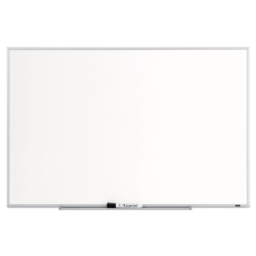 Office Jansan | Quartet 75123B 36 in. x 24 in. Dry Erase Board Melamine - White Surface, Silver Aluminum Frame image number 0