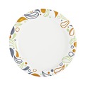 Food Trays, Containers, and Lids | Boardwalk BWKDEER6PLT 6 in. Diameter Coated/Soak Proof Deerfield Printed Paper Plates - Multicolor (250/Pack, 4 Packs/Carton) image number 0