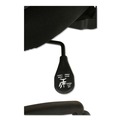 Office Chairs | Alera ALEET4017B Etros Series 275 lbs. Capacity Mesh Mid-Back Petite Swivel/Tilt Chair - Black image number 2