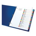 Office Jansan | Avery 11846 Ready Index 11 in. x 8.5 in. 1-Tab 1 to 31 Customizable TOC Dividers - White/Multicolor Tabs (1-Set) image number 2