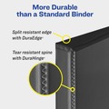 Binders & Binding Supplies | Avery 79170 One Touch EZD Rings 3 Rings 1 in. Capacity 11 in. x 8.5 in. Heavy-Duty DuraHinge View Binder - Red (12/Carton) image number 4