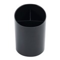  | Universal UNV08108 4-1/4 in. x 5-3/4 in. Recycled Plastic Big Pencil Cup - Black image number 0