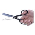 Office Jansan | ACME 10259 7 in. Long, 3.13 in. Cut Length Hot Forged Carbon Steel Shears - Black Handle image number 2