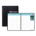 Notebooks & Pads | House of Doolittle 264-02 11 in. x 8.5 in. 14-Month (Dec 2025-Jan 2027) Earthscapes Recycled Ruled Monthly Planner - Black Cover image number 0