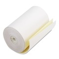  | PM Company 8785 Impact Printing 4.5 in. x 90 ft. Carbonless Paper Rolls - White/Canary (24/Carton) image number 1