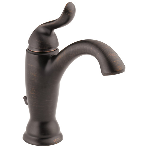 St. Patrick's Day Mystery Offer | Delta 594-RBMPU-DST Linden Single Handle Bathroom Faucet - Venetian Bronze image number 0
