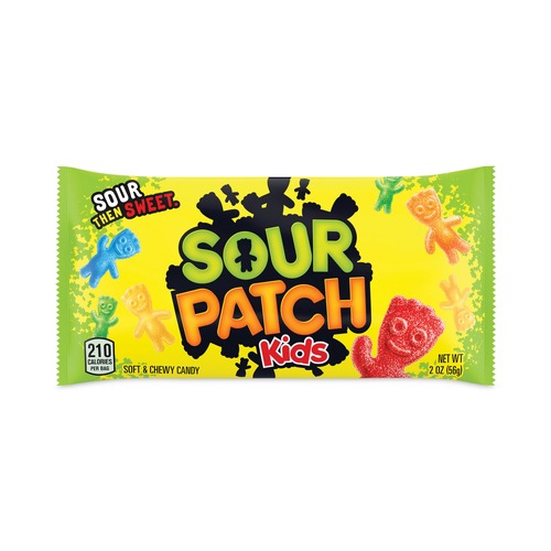 Snacks | Sour Patch Kids 1234 2 oz Chewy Candy - Assorted (24/Pack) image number 0