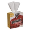 Paper Towels and Napkins | Georgia-Pacific 29322 9 in. x 12.5 in. Heavyweight HEF Disposable Shop Towels - White (176/Box, 10 Boxes/Carton) image number 2