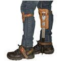 Fall Protection | Klein Tools CN1972ARL 1-Pair 17 in. - 21 in. Gaffs Pole Climber Set image number 2
