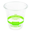 Cups and Lids | World Centric CP-CS-3 3 oz PLA Plastic Cold Cups - Clear (2500/Carton) image number 0