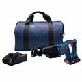 Reciprocating Saws | Factory Reconditioned Bosch CRS180-B15-RT 18V Lithium-Ion 1-1/8 in. Cordless D-Handle Reciprocating Saw Kit (4 Ah) image number 0