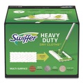 Office Jansan | Swiffer 80314634 10.3 in. x 7.8 in. Heavy-Duty Dry Refill Cloths - White (80/Carton) image number 2