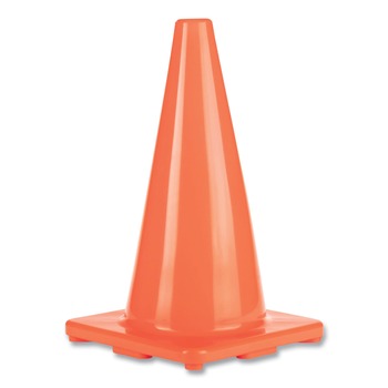 Champion Sports 18 in. Hi-Visibility Vinyl Cones - Orange