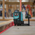 Laser Levels | Makita SK700D 12V max CXT Lithium-Ion Self-Leveling 360 Degrees Cordless 3-Plane Red Laser (Tool Only) image number 6