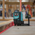 Laser Levels | Makita SK700D 12V max CXT Lithium-Ion Self-Leveling 360 Degrees Cordless 3-Plane Red Laser (Tool Only) image number 6
