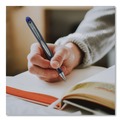 Pens | uni-ball 33922 Jetstream Hybrid Bold 1 mm Gel Pen - Black/Silver/Blue Barrel image number 5