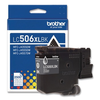 Brother LC506XLBKS INKvestment 2500, Page-Yield High-Yield Ink - Black
