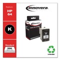 Ink & Toner | Innovera IVR64BK 200 Page-Yield Remanufactured Ink Replacement for 64 (N9J90AN) - Black image number 1