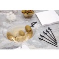 Office Jansan | AmerCareRoyal RP147BK 6 in. Plastic Sword Picks - Black (10000/Carton) image number 3