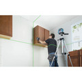 Rotary Lasers | Bosch GLL 100 GX Green Beam Self-Leveling Cordless Cross-Line Laser image number 14