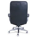 Office Chairs | La-Z-Boy 48956 20.25 in. to 23.25 in. Seat Height Commercial 2000 Big/Tall Executive Chair, Supports 400 lb - Black Seat/Back/Silver Base image number 3