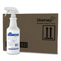 Cleaning & Janitorial Supplies | Diversey Care 04743. Virex TB 32 oz. Liquid Bottle Disinfectant Cleaner - Lemon Scent (12/Carton) image number 6