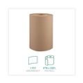 Paper Towels and Napkins | Windsoft WIN108 8 in. x 350 ft. 1-Ply Hardwound Roll Towels - Natural (12 Rolls/Carton) image number 2