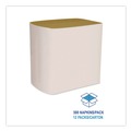 Paper Towels and Napkins | Boardwalk BWK6000INTK 6.3 in. x 8.5 in. 1-Ply Interfold Napkins - Kraft (12/Carton) image number 5