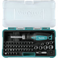 Bits and Bit Sets | Makita B-50289 47 Pc. Ratchet and Bit Set image number 1