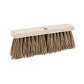 Brooms | Boardwalk BWK71160 6.25 in. Palmyra Fiber Bristles 16 in. Brush Street Broom Head - Brown image number 0