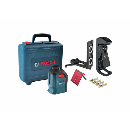 Rotary Lasers | Factory Reconditioned Bosch GLL 2-20 S-RT Self-Leveling 360 Degree Line and Cross Laser image number 0