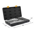 Socket Sets | GearWrench 80550 57-Piece 3/8 in. Drive 6-Point SAE/Metric Socket Set image number 6